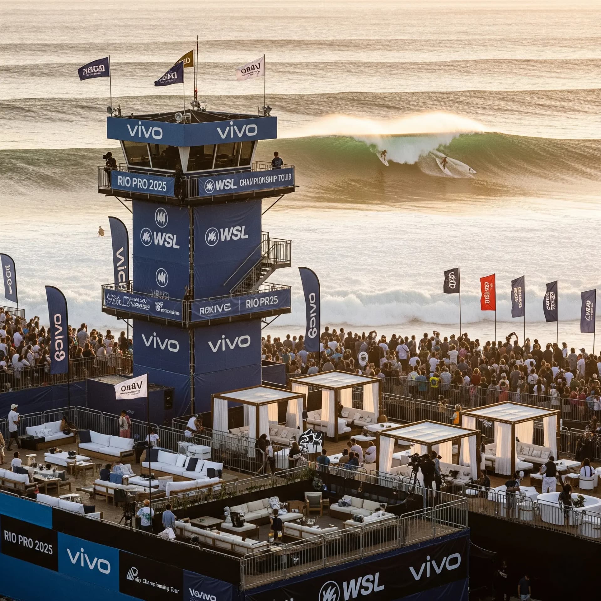 VIVO Rio Pro Security - WSL Surfing Championship Protection