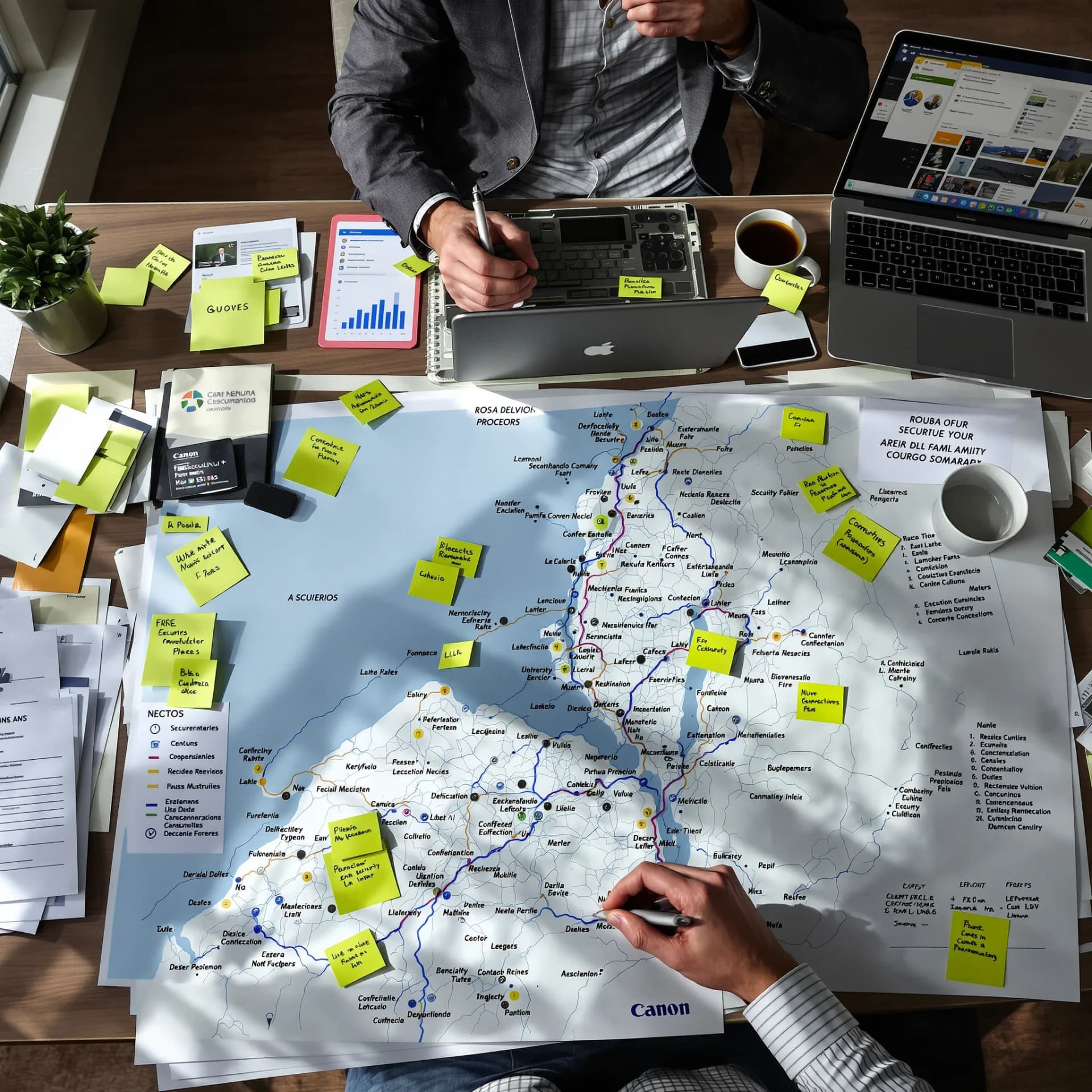 Family office professional managing complex vendor documentation and security coordination challenges