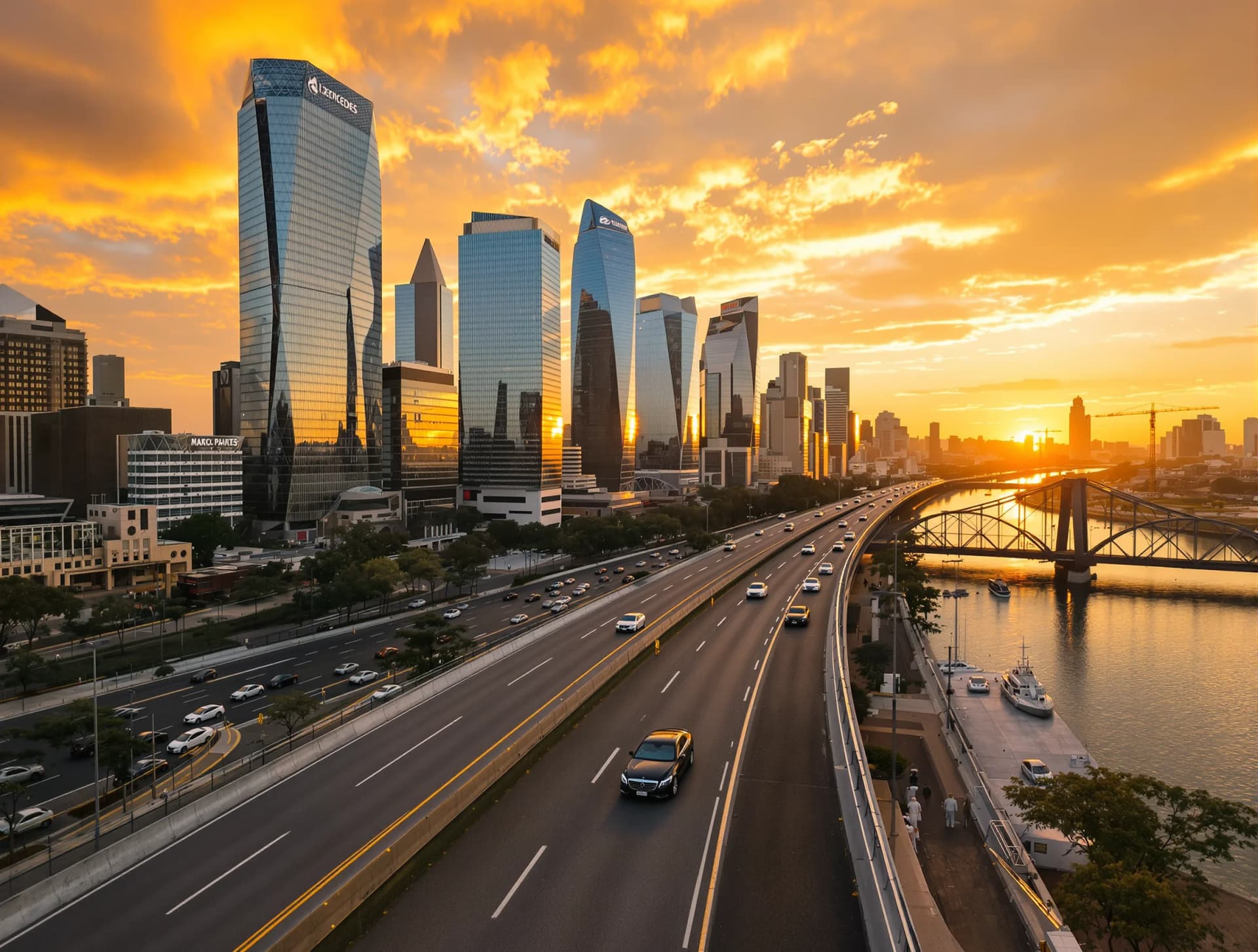 Guarulhos International Airport GRU terminal in São Paulo with executive transportation options