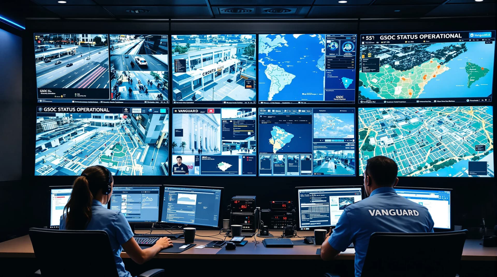 Our GSOC: 24/7 monitoring enabling real-time risk assessments