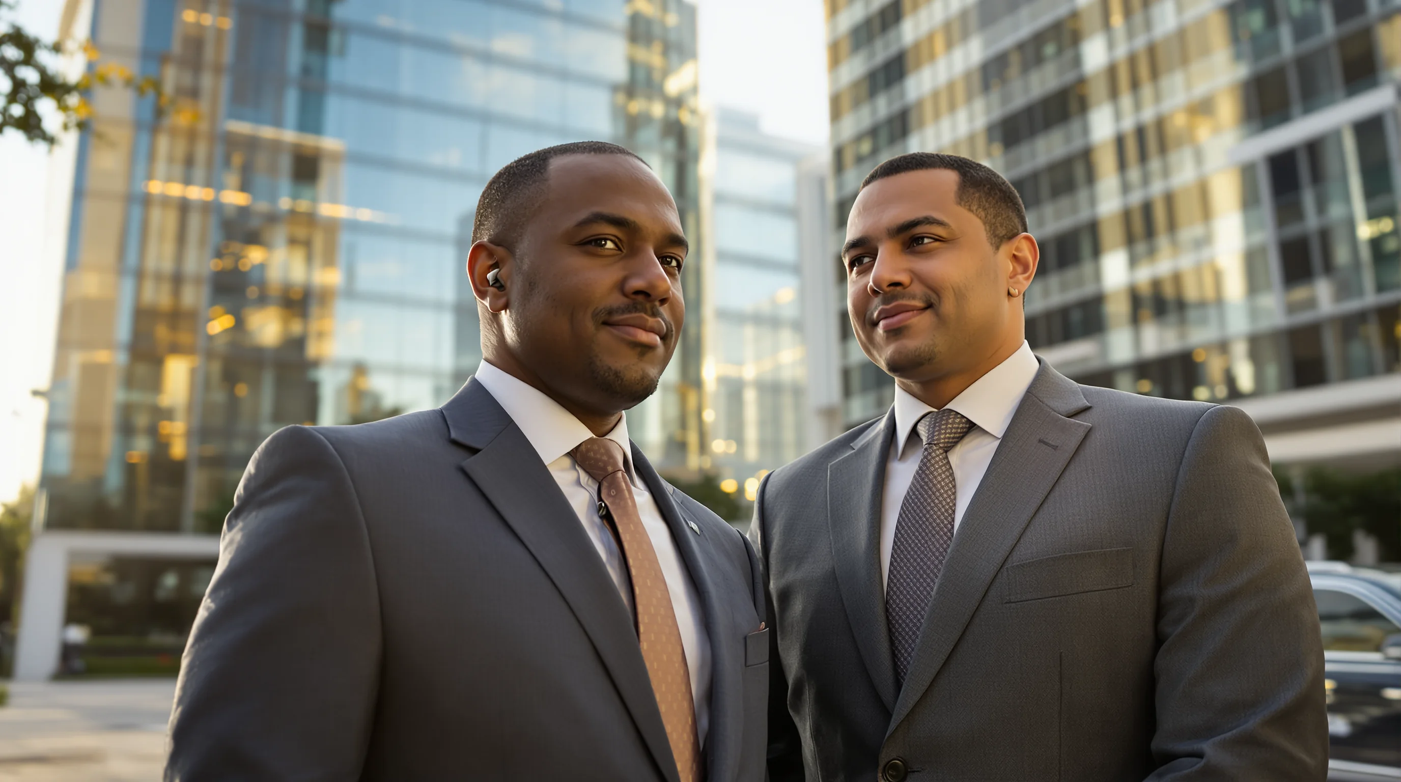 Elite executive protection services in São Paulo financial district