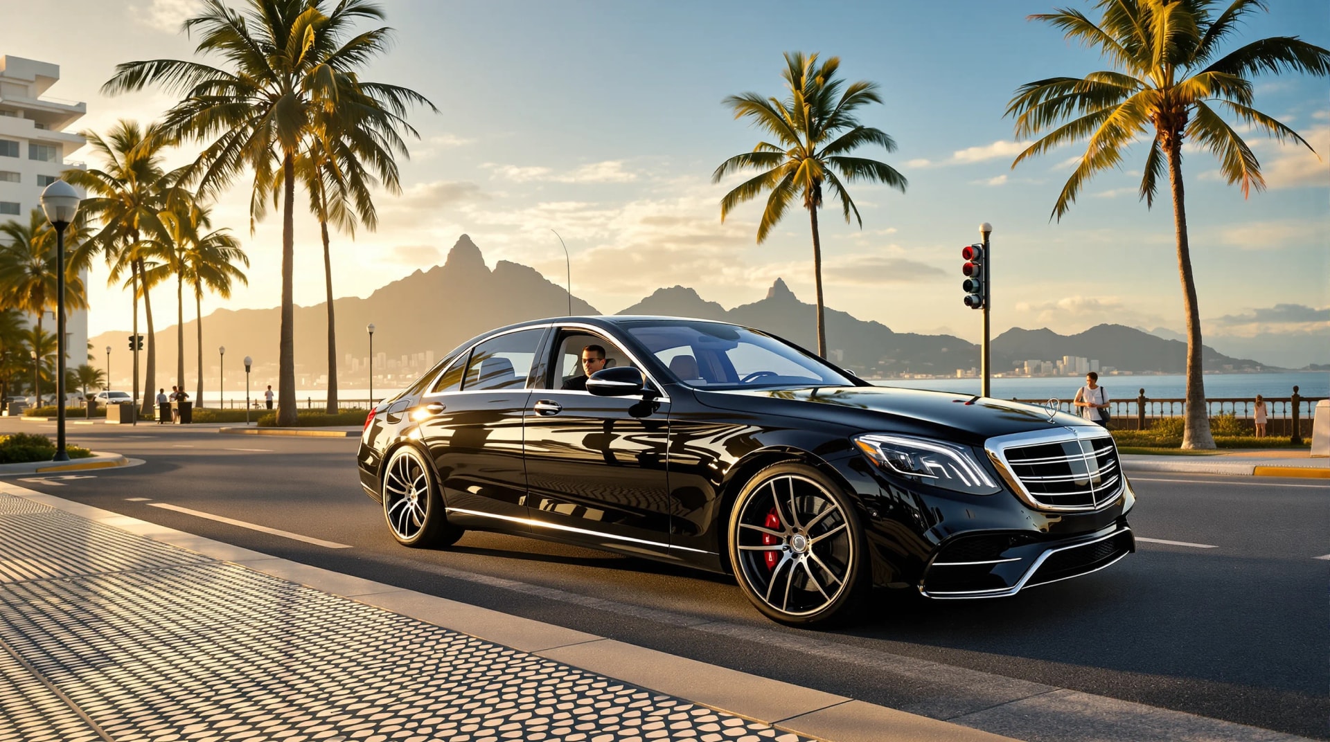 Luxury armored vehicle secure transportation in Rio de Janeiro