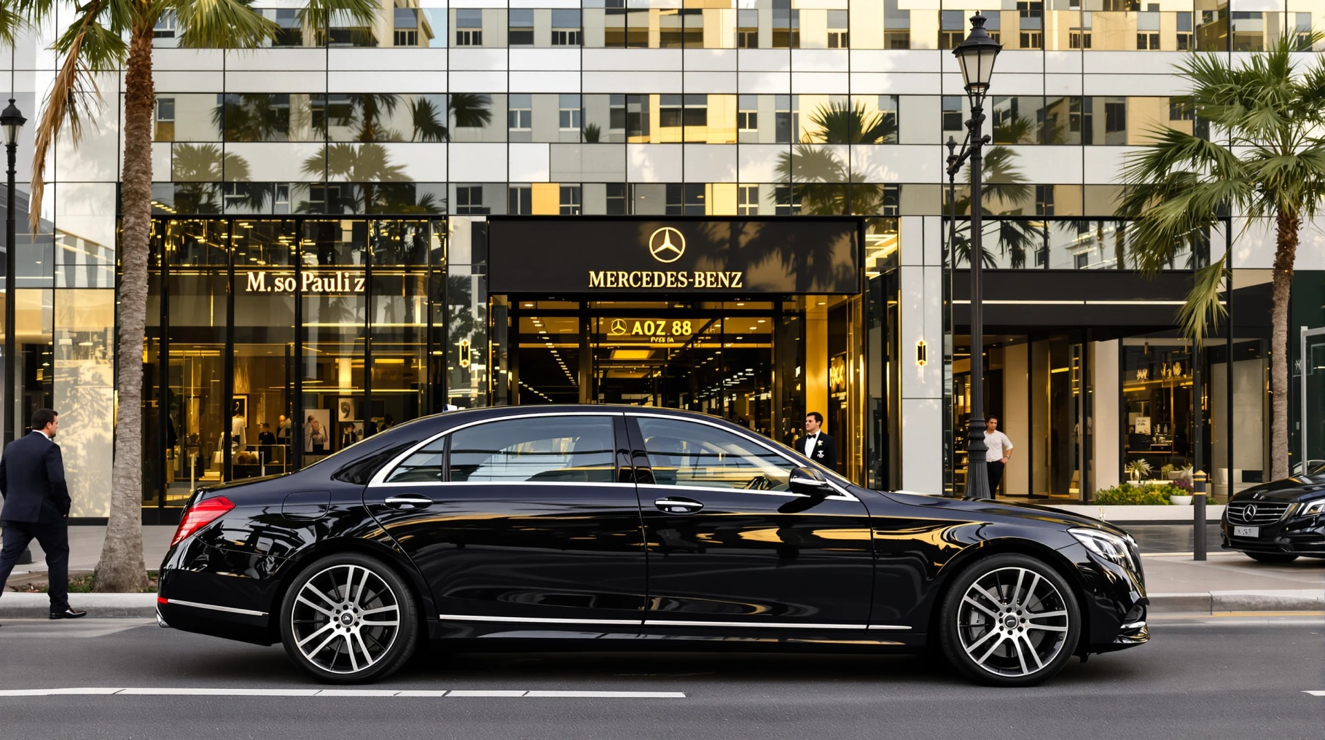 Luxury armored vehicle secure transportation in São Paulo