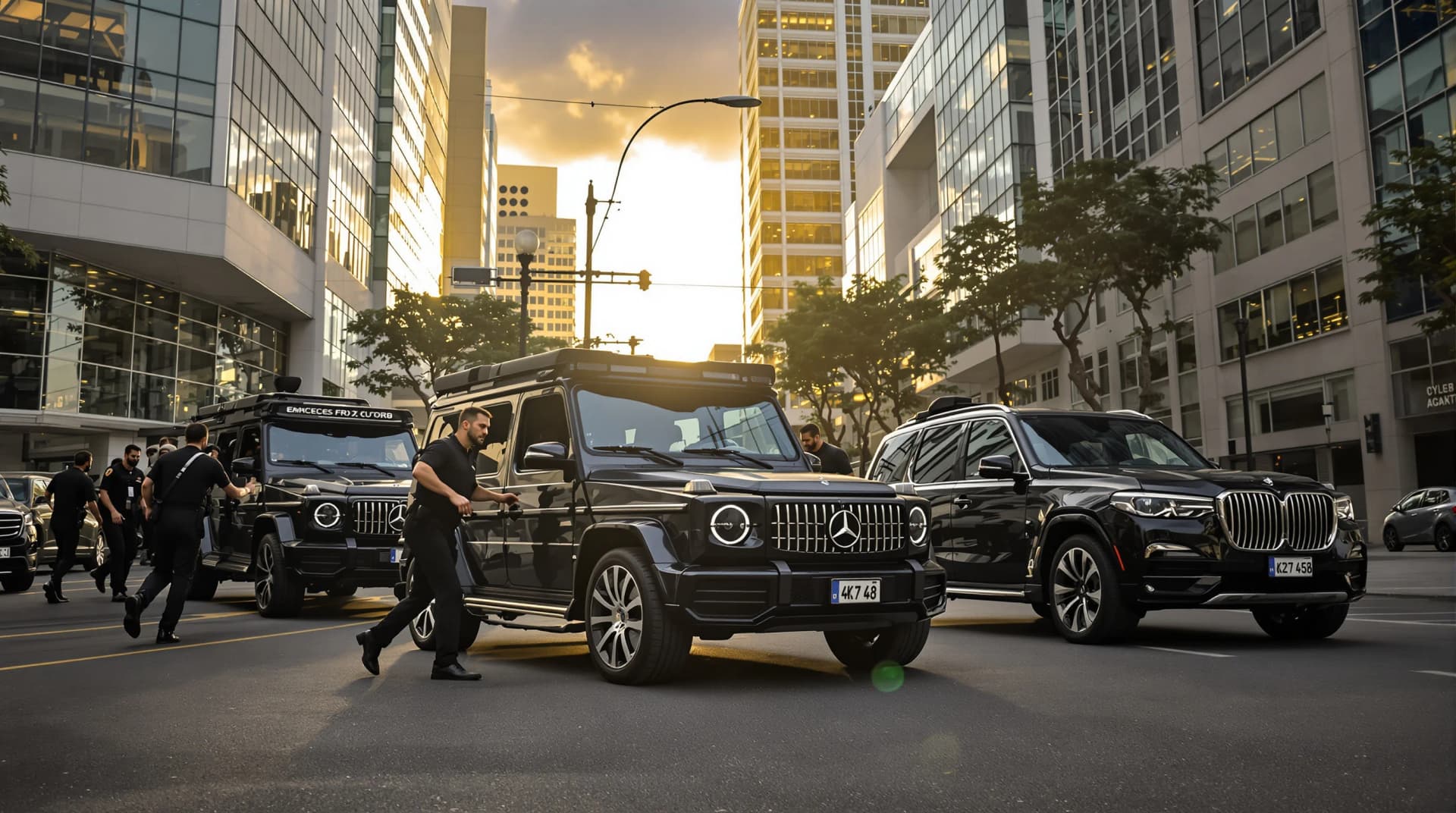 Mobilização de equipe de emergência Vanguard Attaché