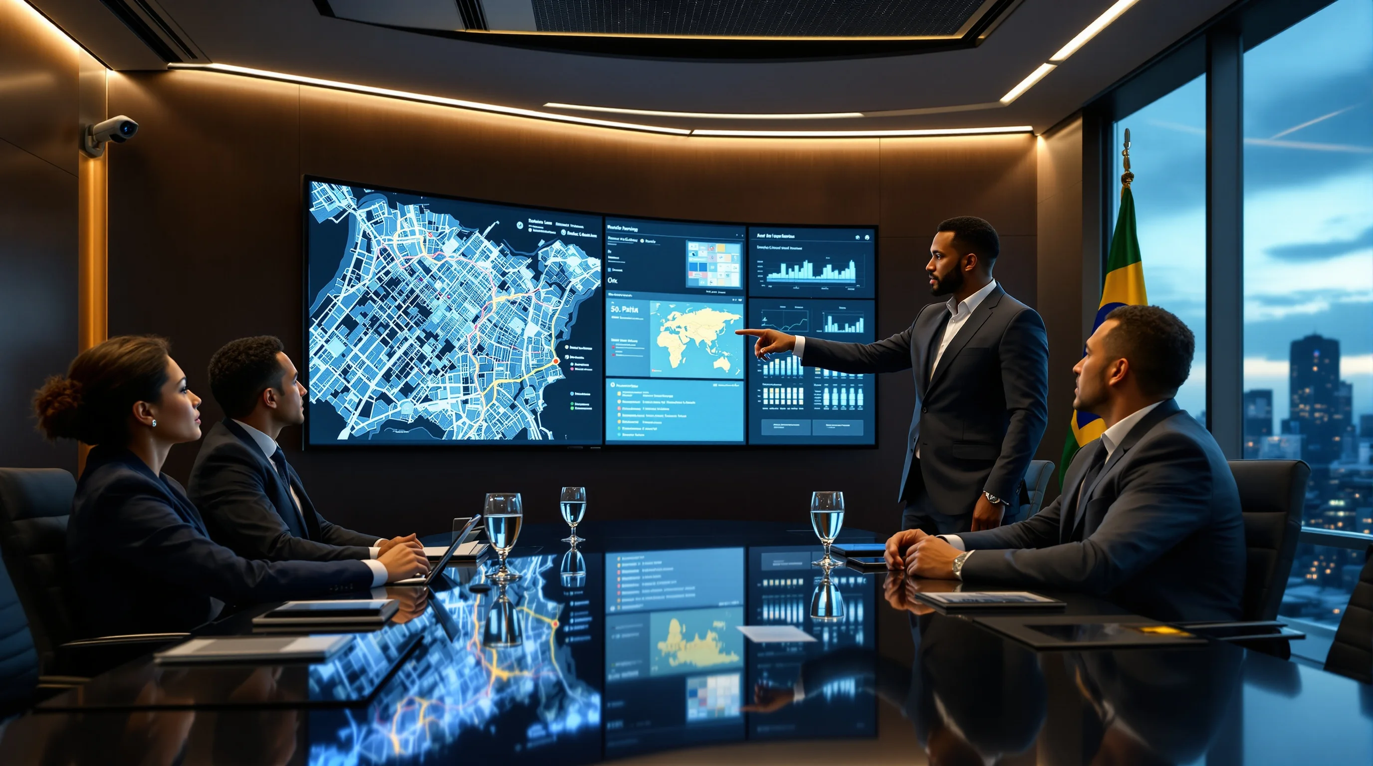 Briefings de inteligência executiva: Transformando dados complexos em estratégias acionáveis